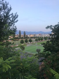 View from along the road