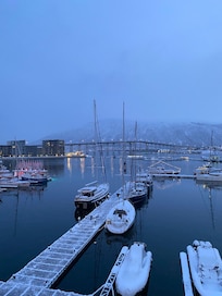 Dejlig udsigt over havnen