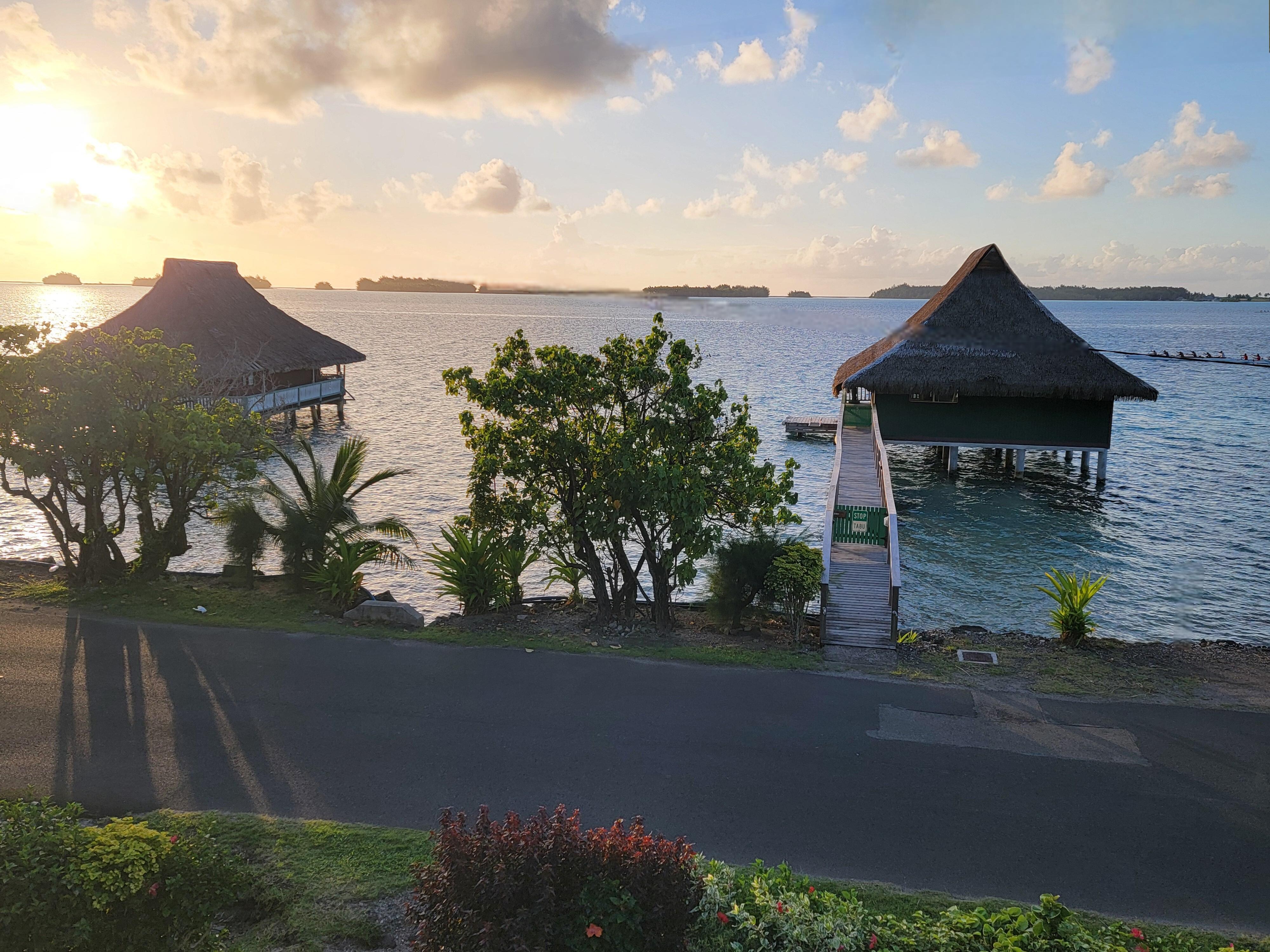 The view out the window.