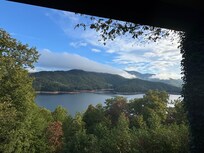 breathtaking view overlooking from the porch.