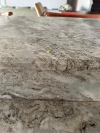 Dirty kitchen counter