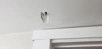 Holes in ceiling bathroom