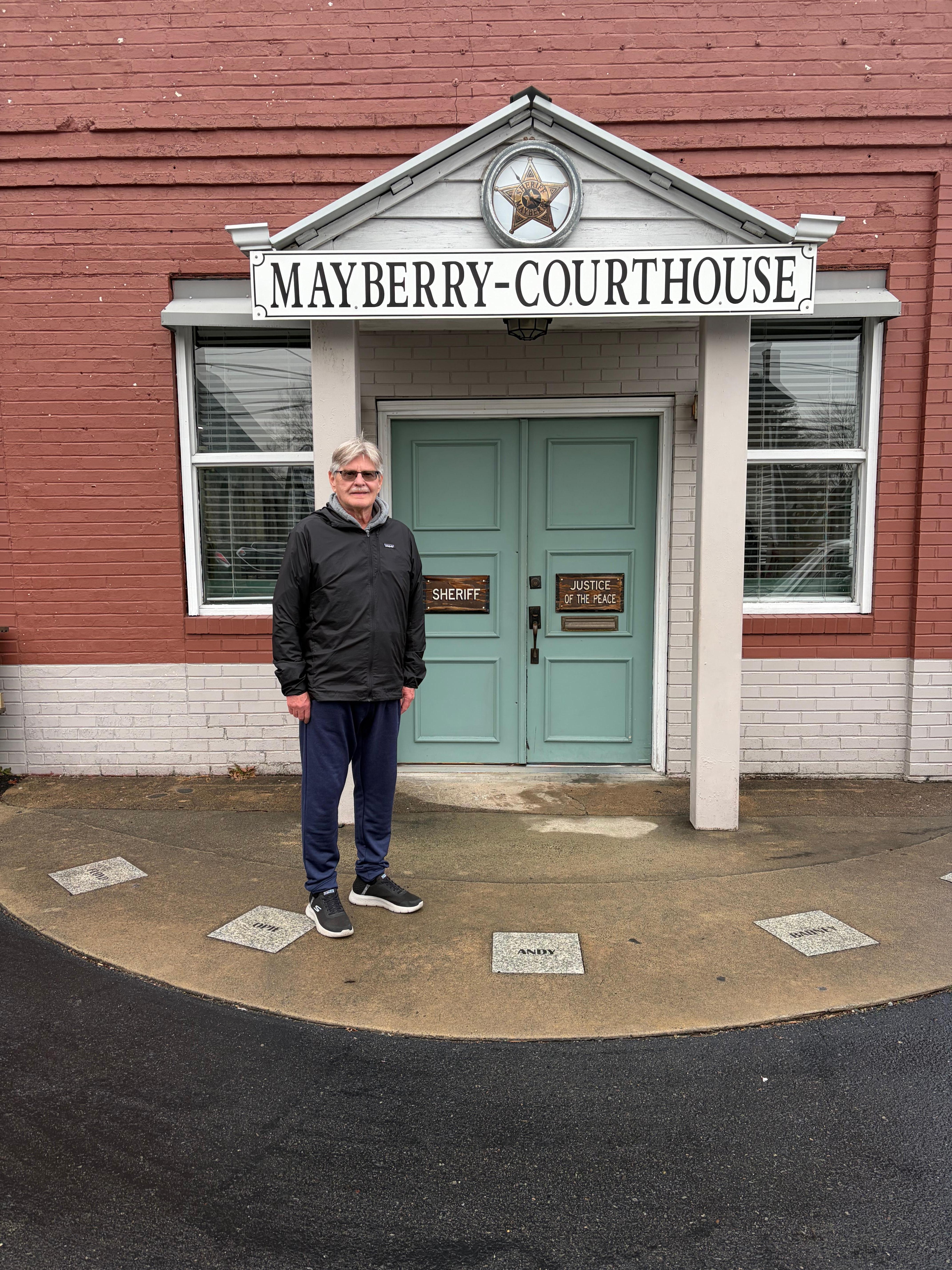 These pics are all of our walkable visit of Mt Airy from  house.