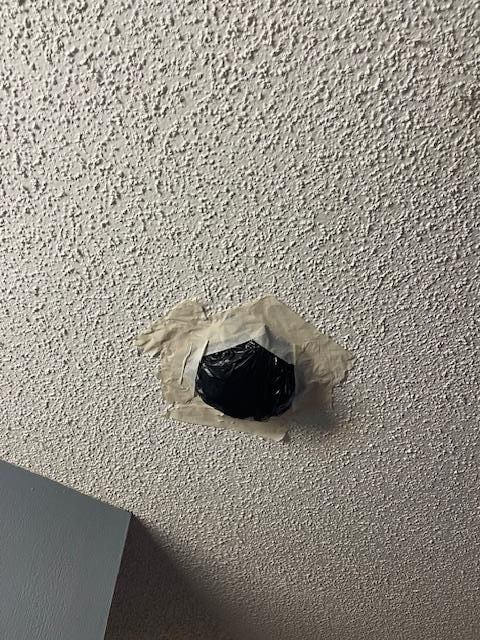 Smoke Detector covered