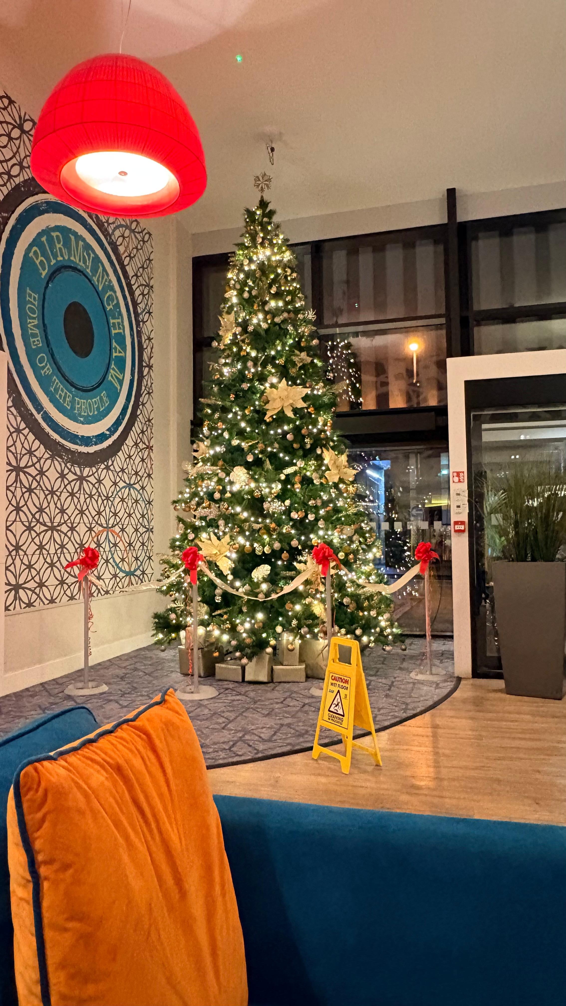 Christmas Tree in foyer