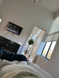 This was the view from the primary bed.