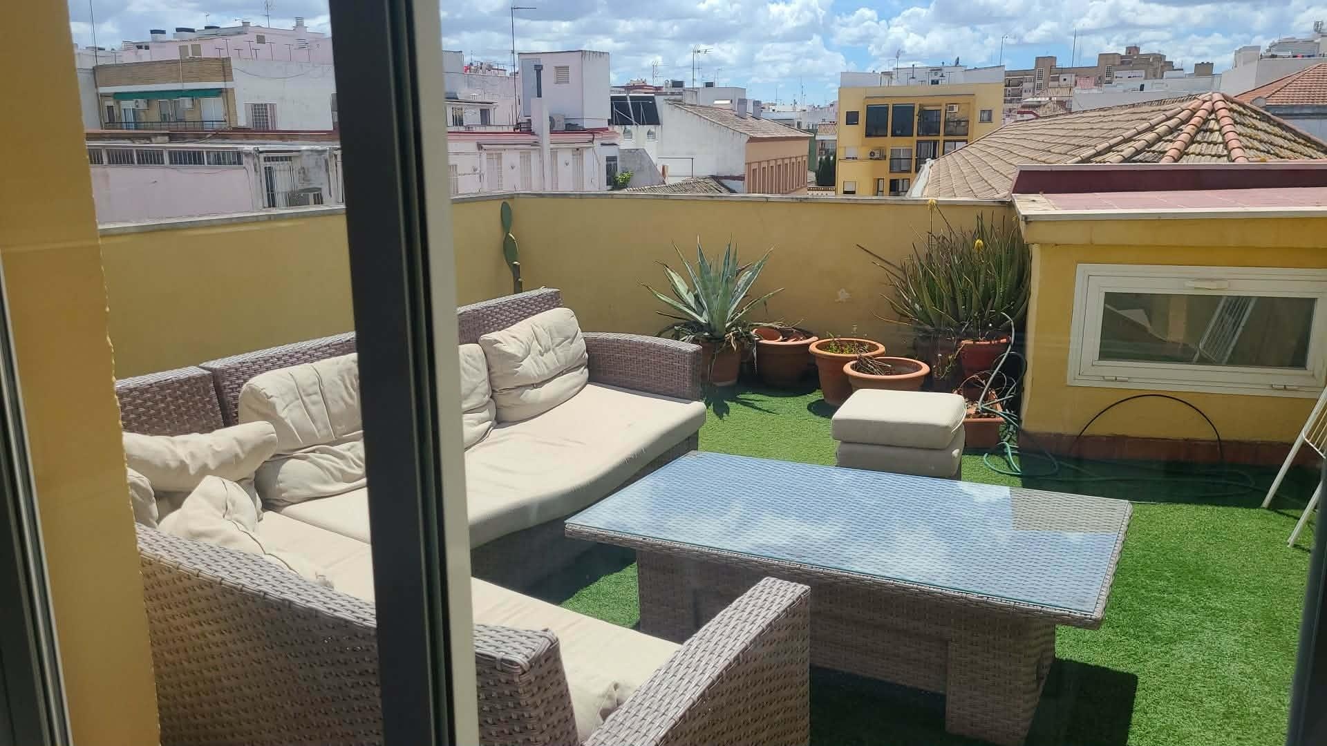 Rooftop view from kitchen