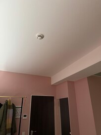 Geen verlichting aan het plafond