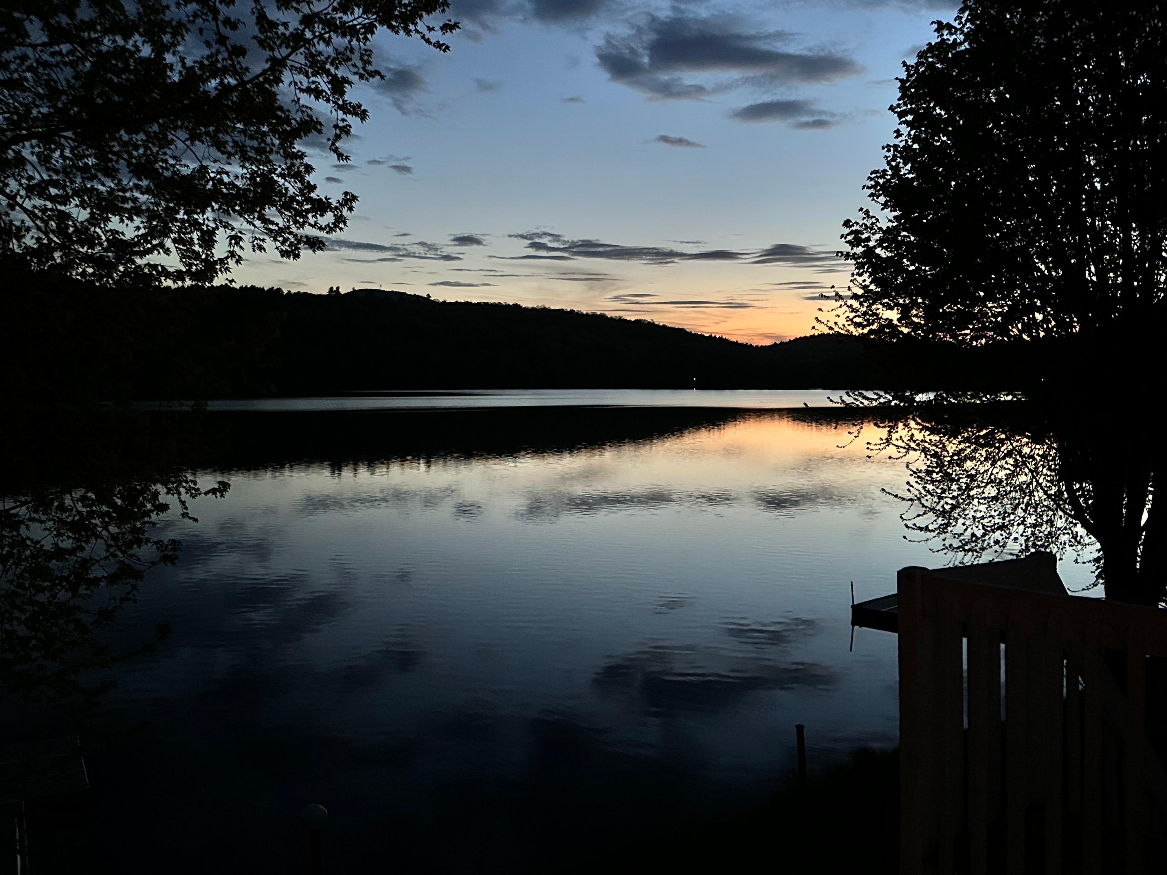 Off the rooftop patio