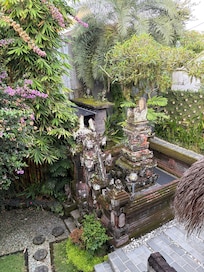 お部屋のベランダから