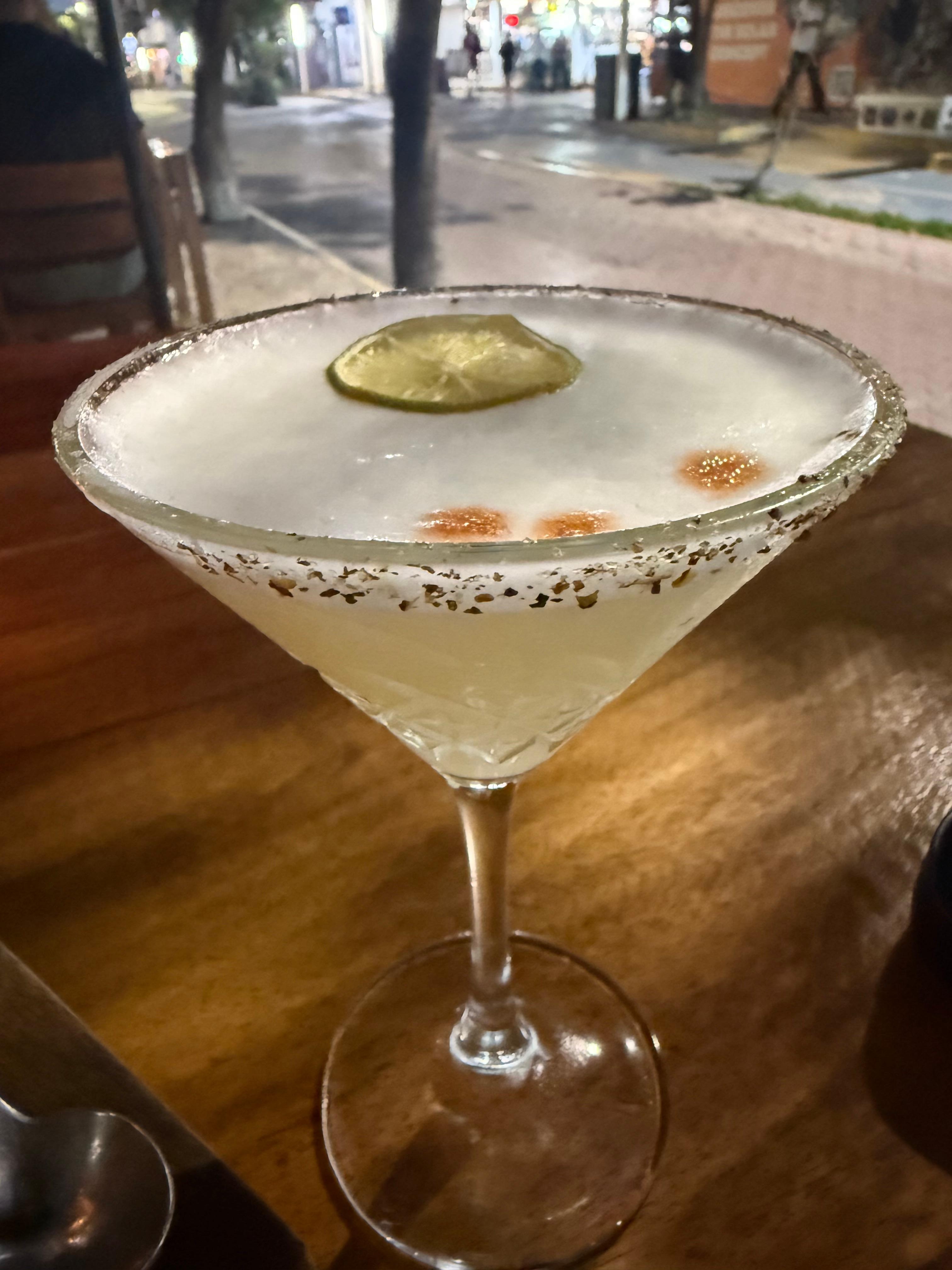 Yes spicy margs at Yum Yums