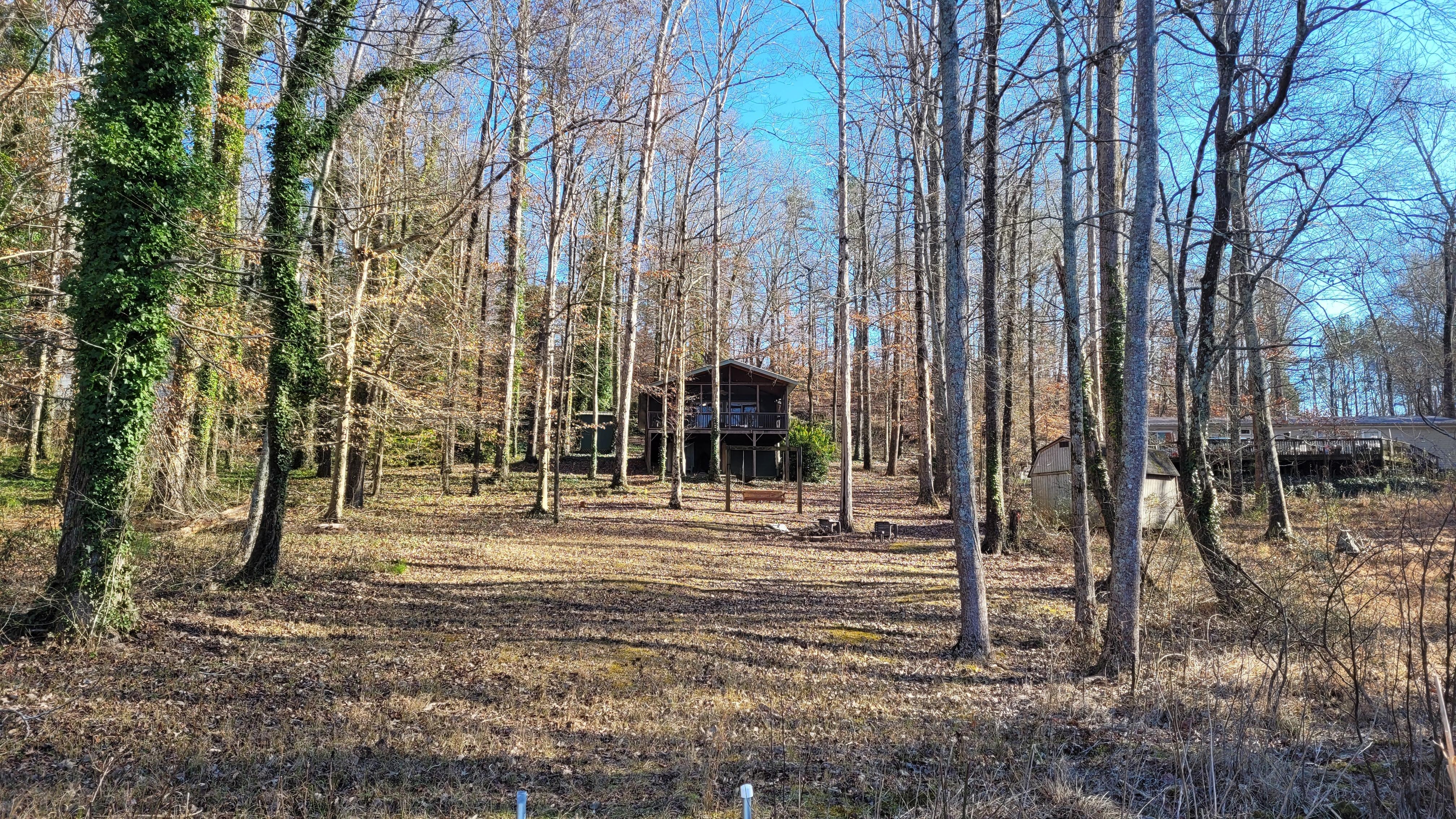 View of the house from the dock