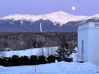 Moonrise view from Hotel