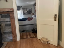 My husband looks well rested!