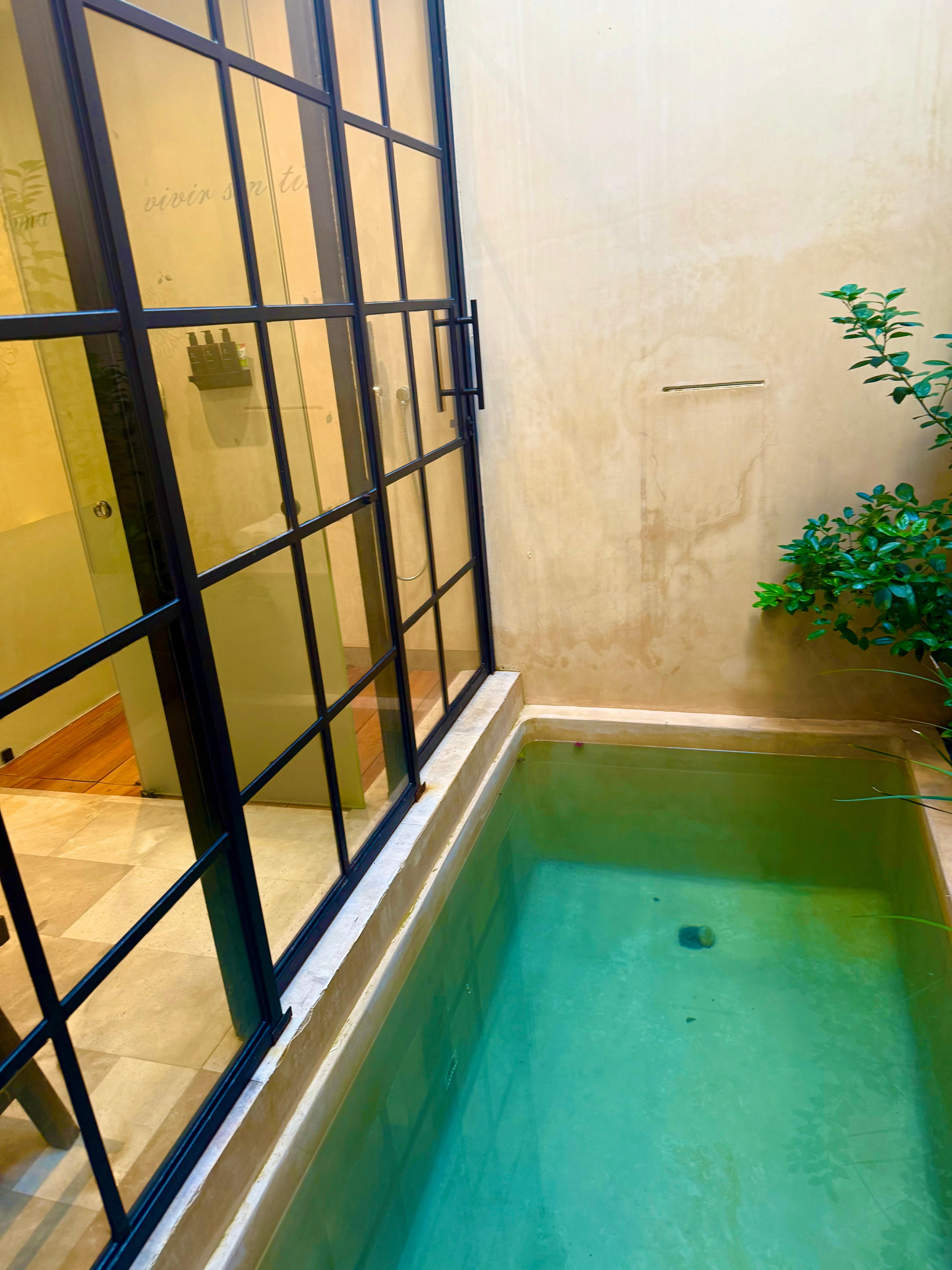 Private plunge pool