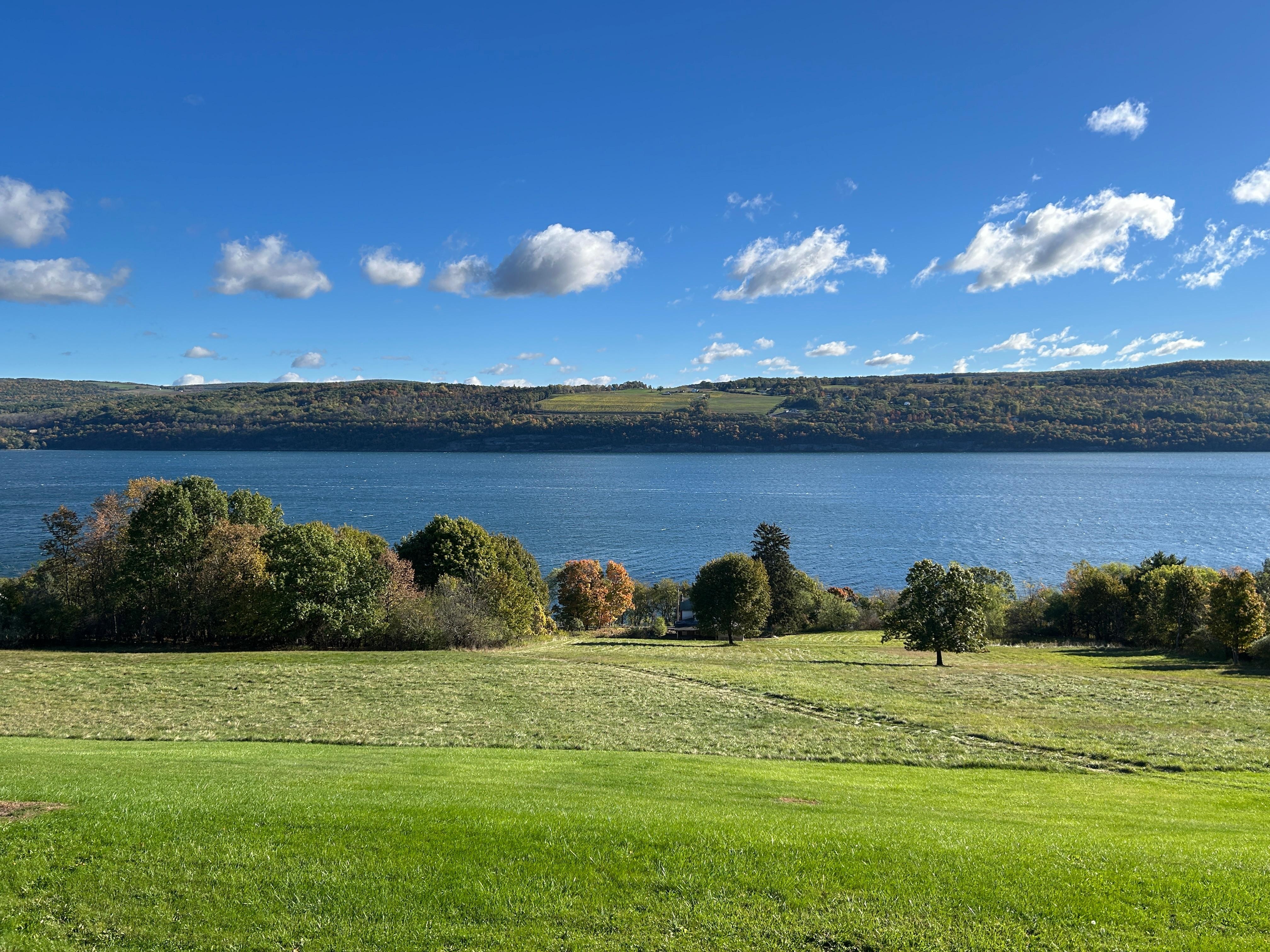 A view from our balcony.