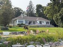 View of the house from the dock