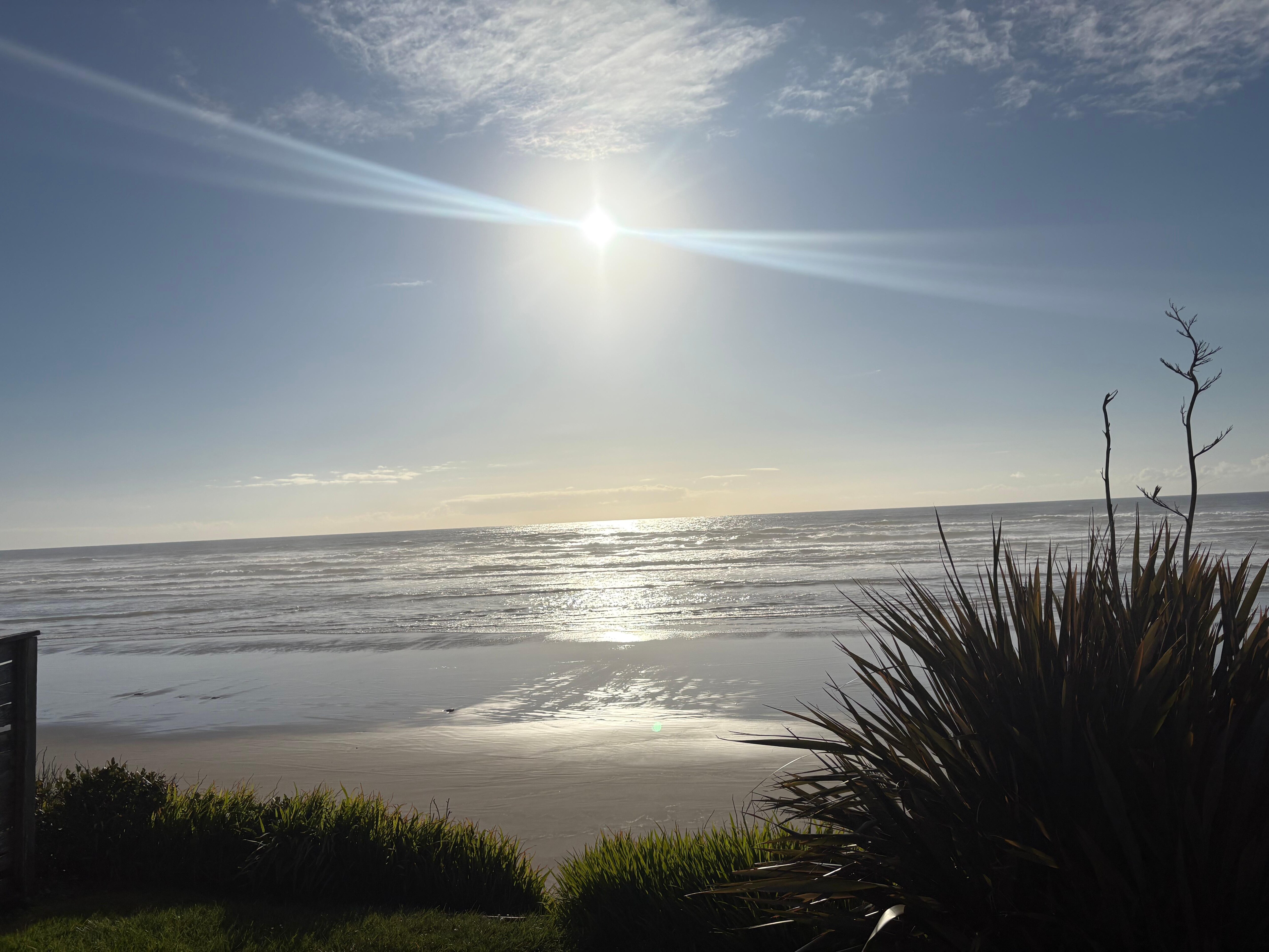 Deck view at arrival 