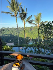 View from the restaurant