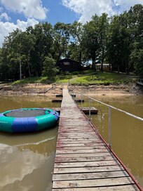 View of the house from the dock