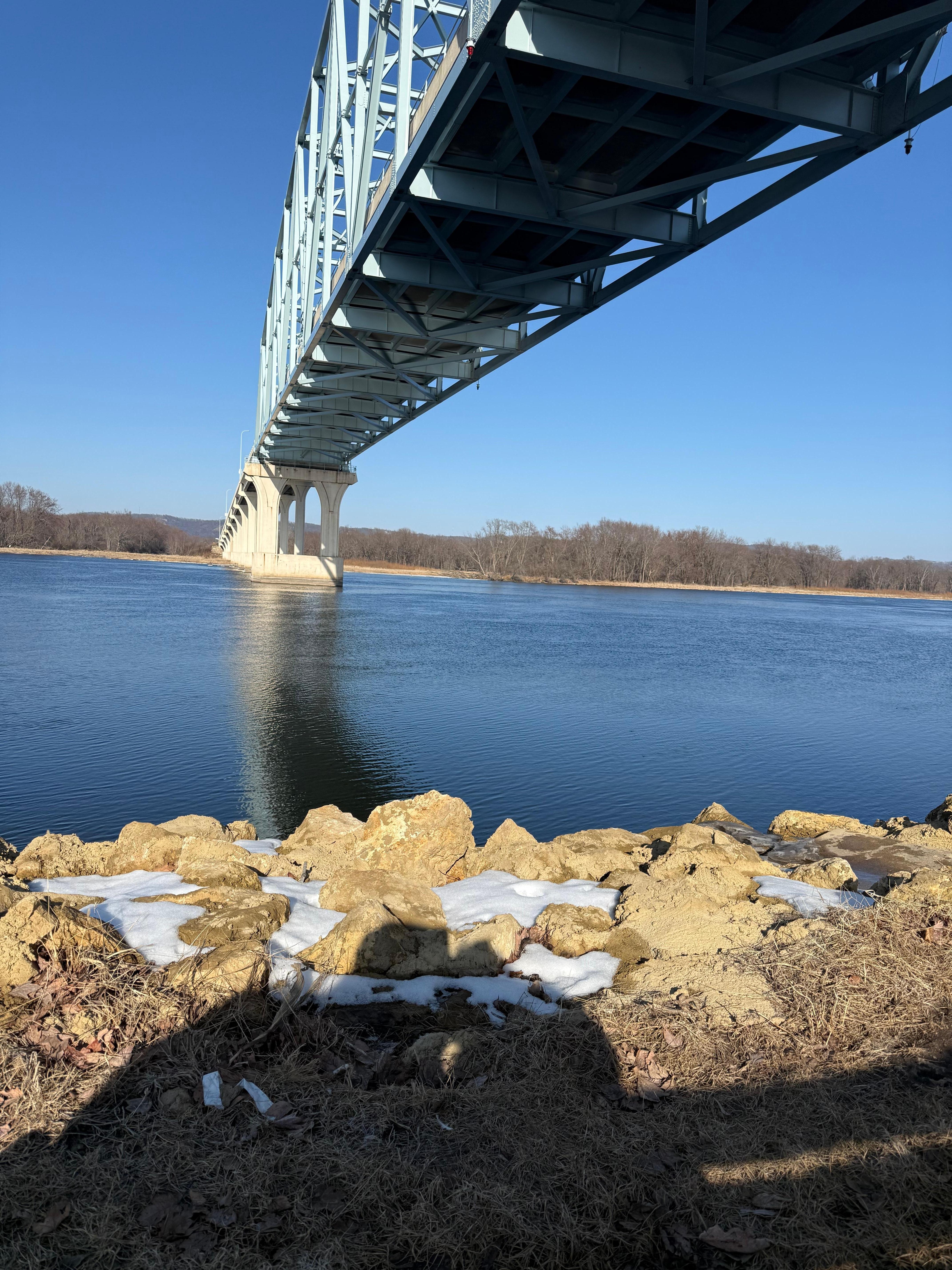 Block away from Mississippi River 