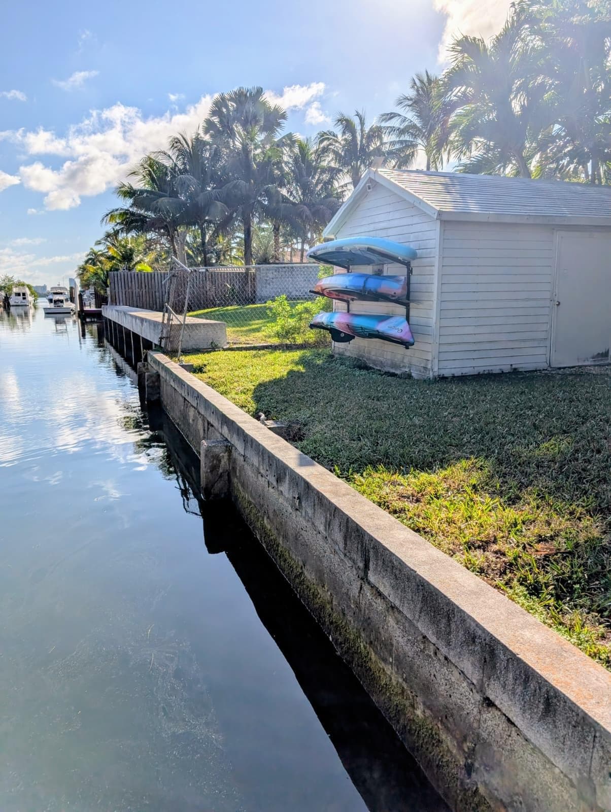 No launch area on land