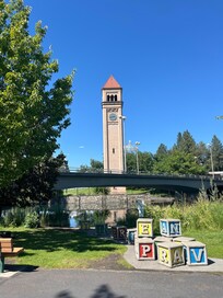Clock Tower - great walking paths.
