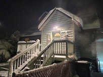 Our first view from the driveway 😍