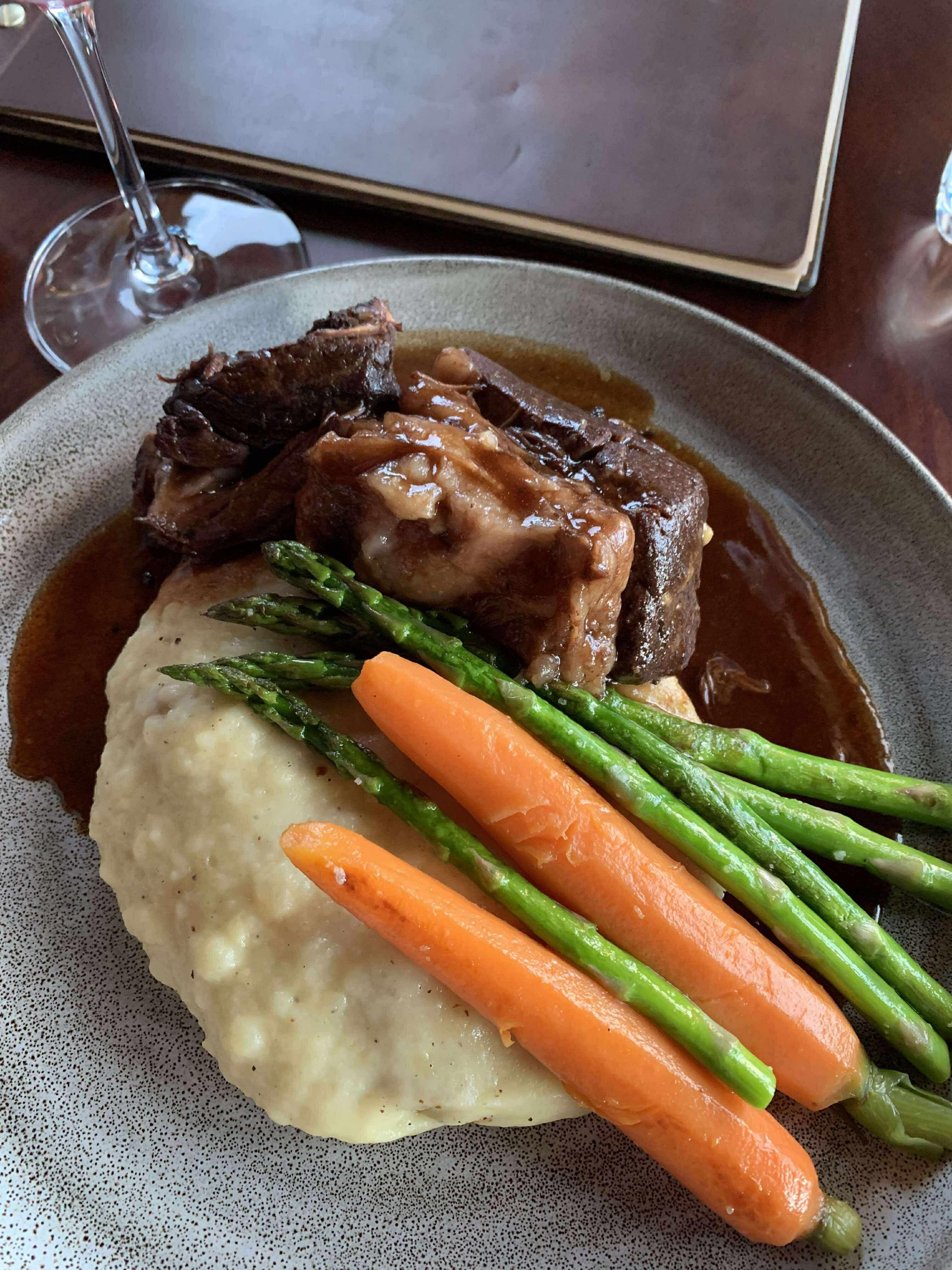 The Short Rib in the restaurant