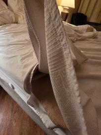 This was the blanket set up provided. January in the colorado mountains.