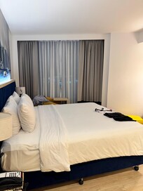 Cleaned room at end of day.