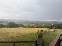 Views from massive back deck