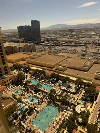 Picture of the view from our room.