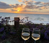 Happy hour sunset on the north deck. Don't miss it!