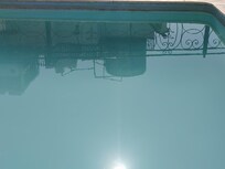 Swimming pool, not fit to swim