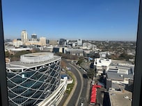 View from our 19th floor room