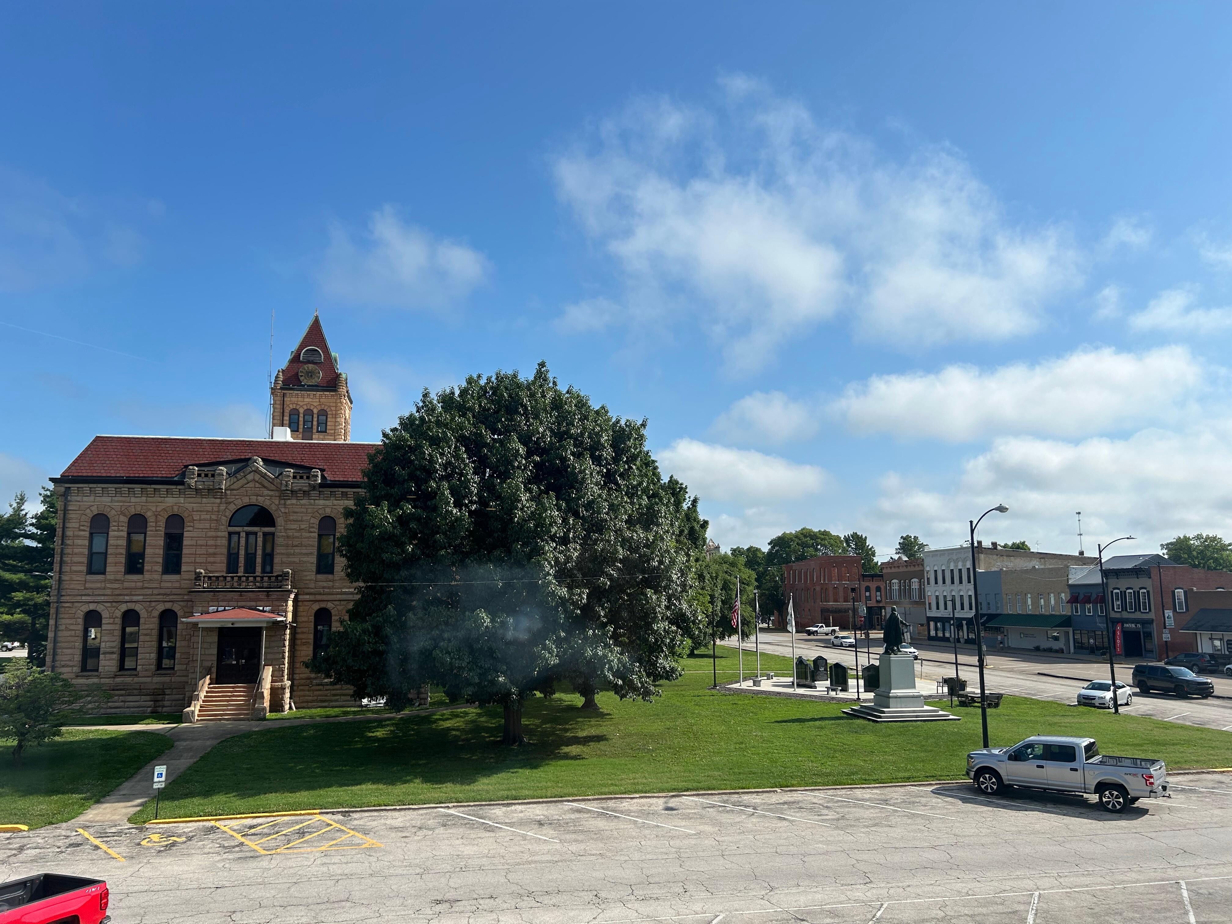 View from living room 