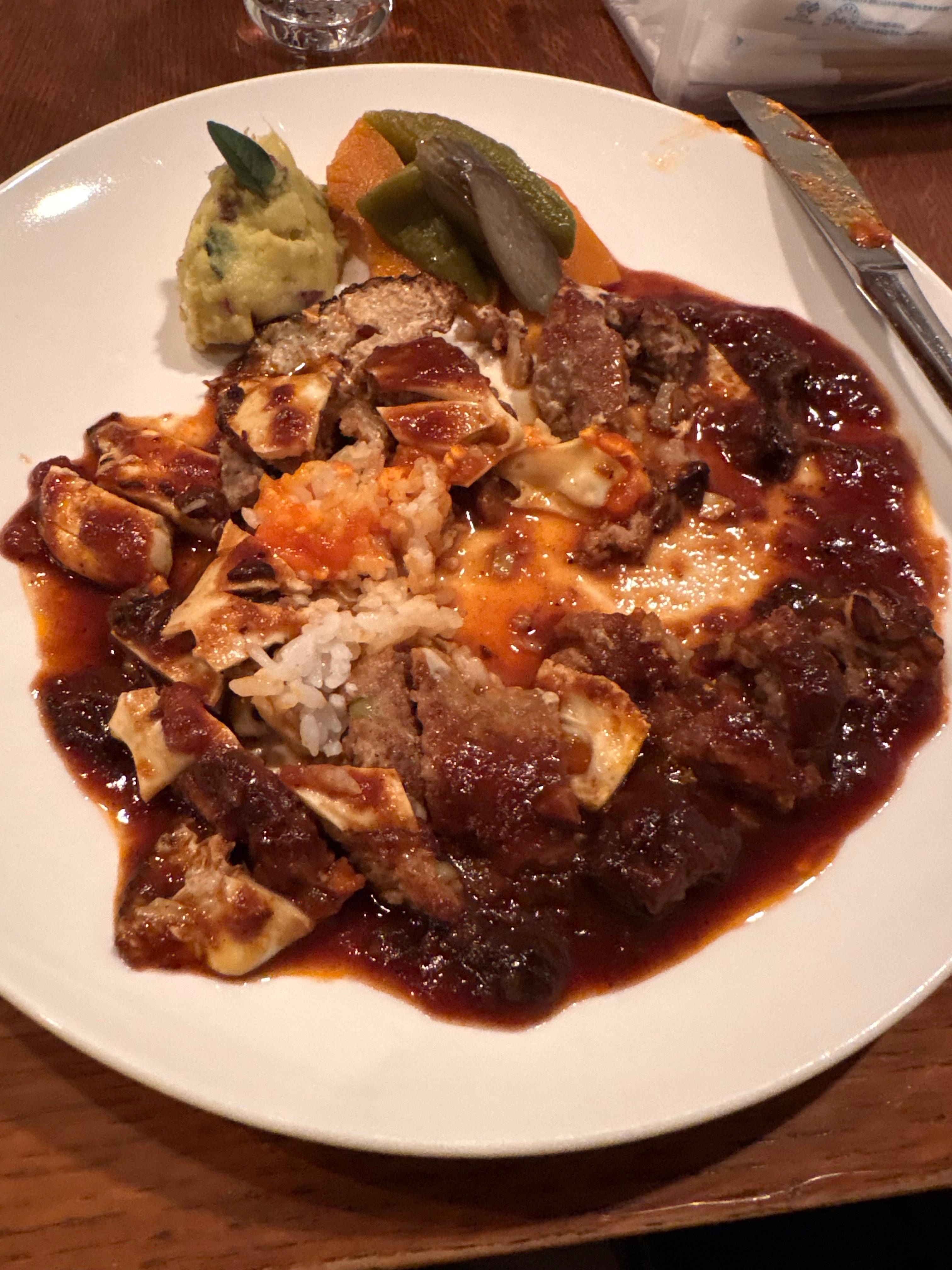 Restaurant next to the hotel 