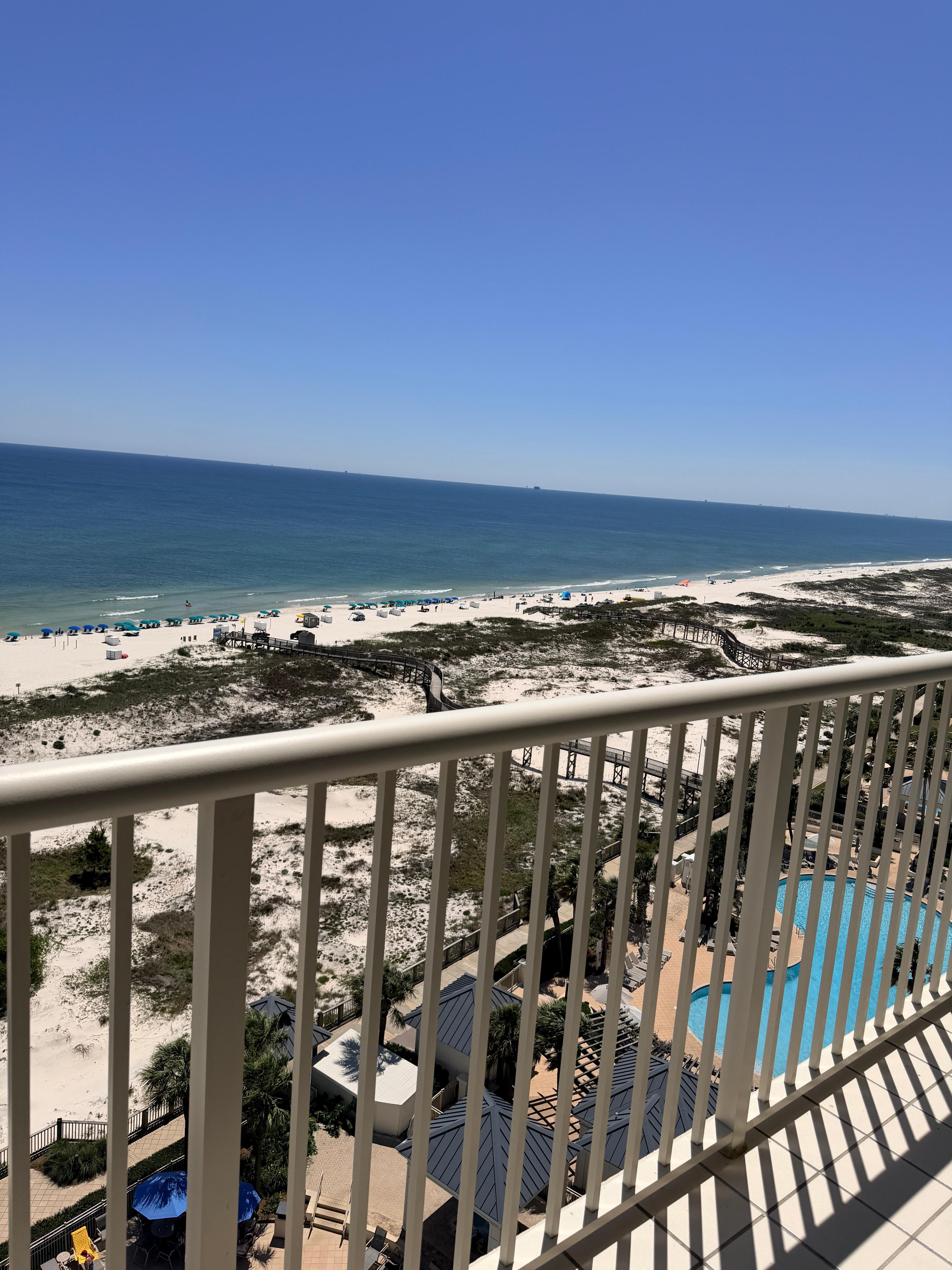 View from balcony