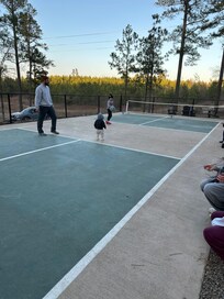 Loved the basketball court