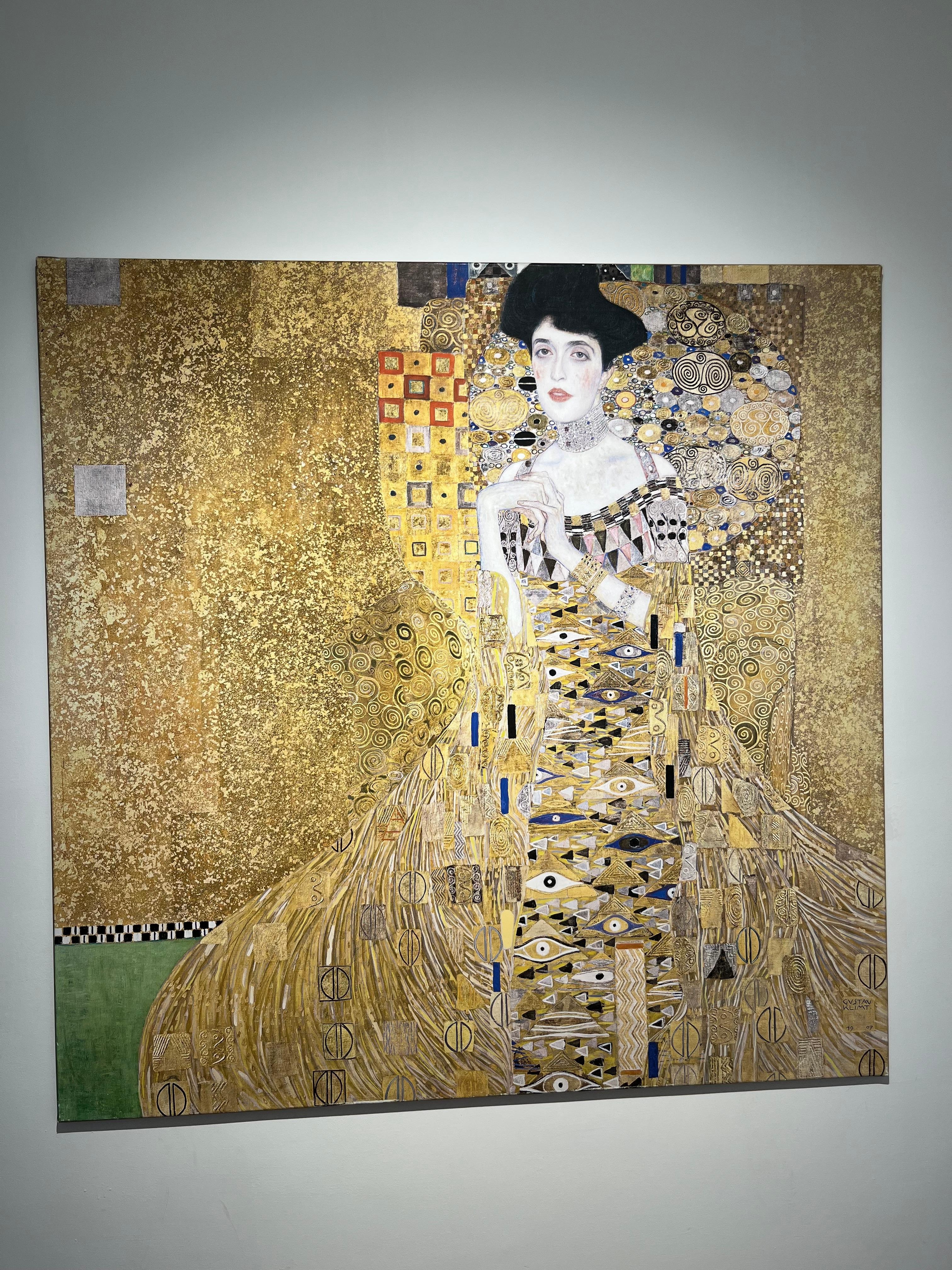 On display at Klimt Villa just a short walk from the house