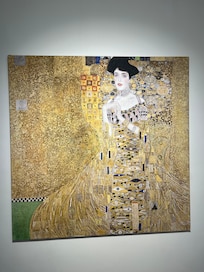 On display at Klimt Villa just a short walk from the house