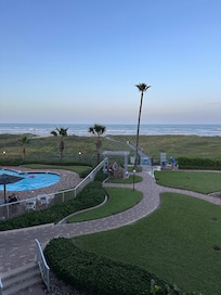View from the balcony