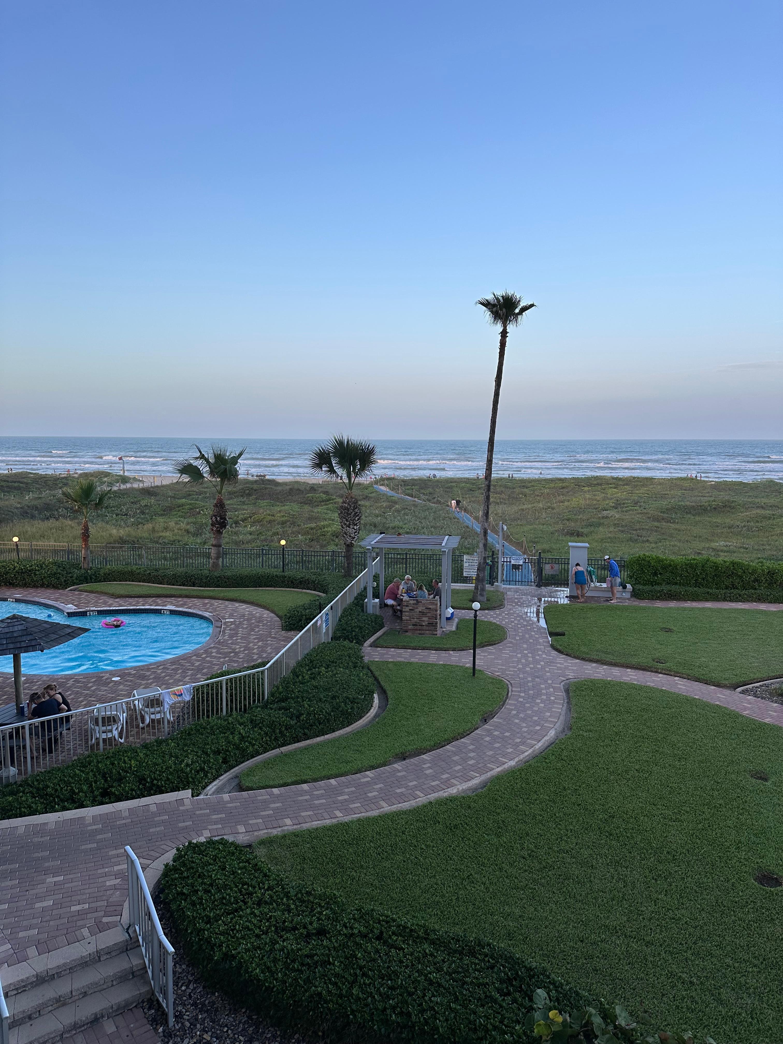  View from the balcony 