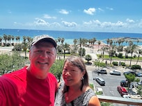 Beautiful view from our deck