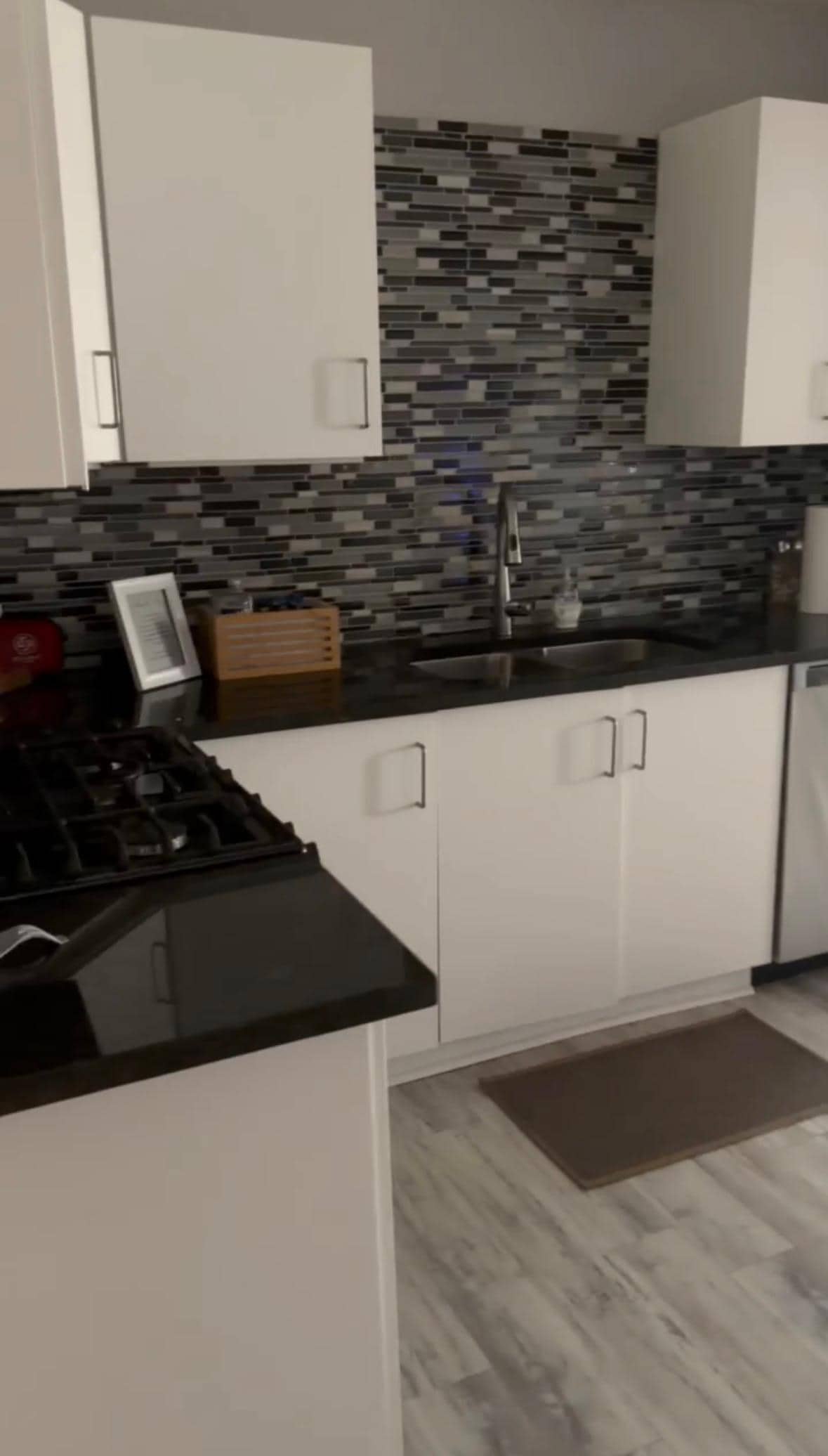 Kitchen is well organized and very clean!