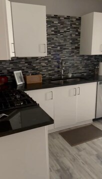 Kitchen is well organized and very clean!