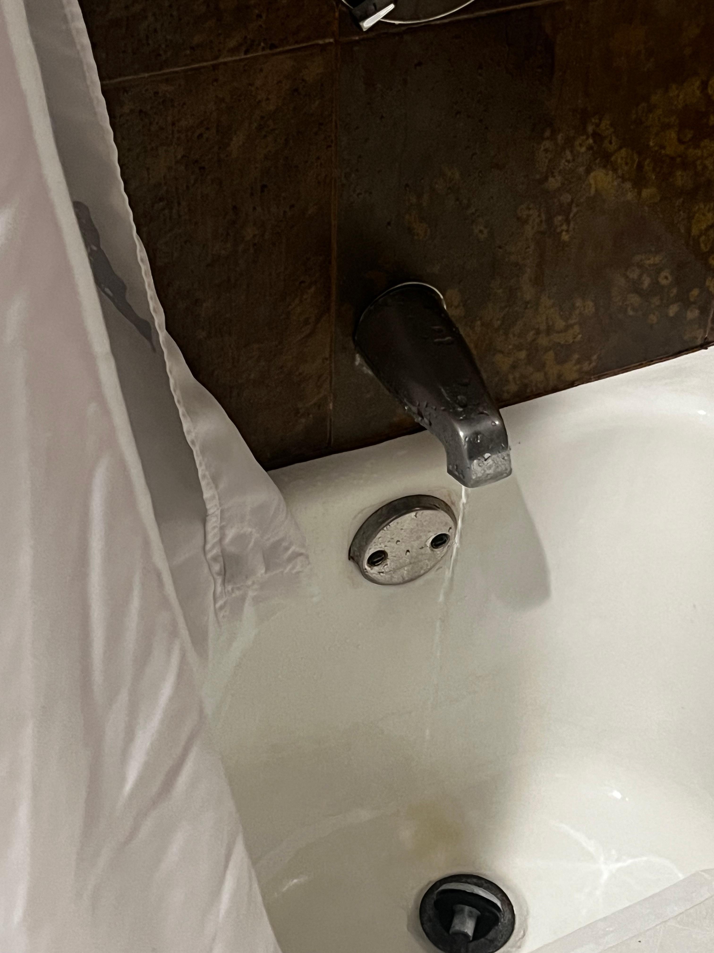 Leaky shower and broken crusty lever 