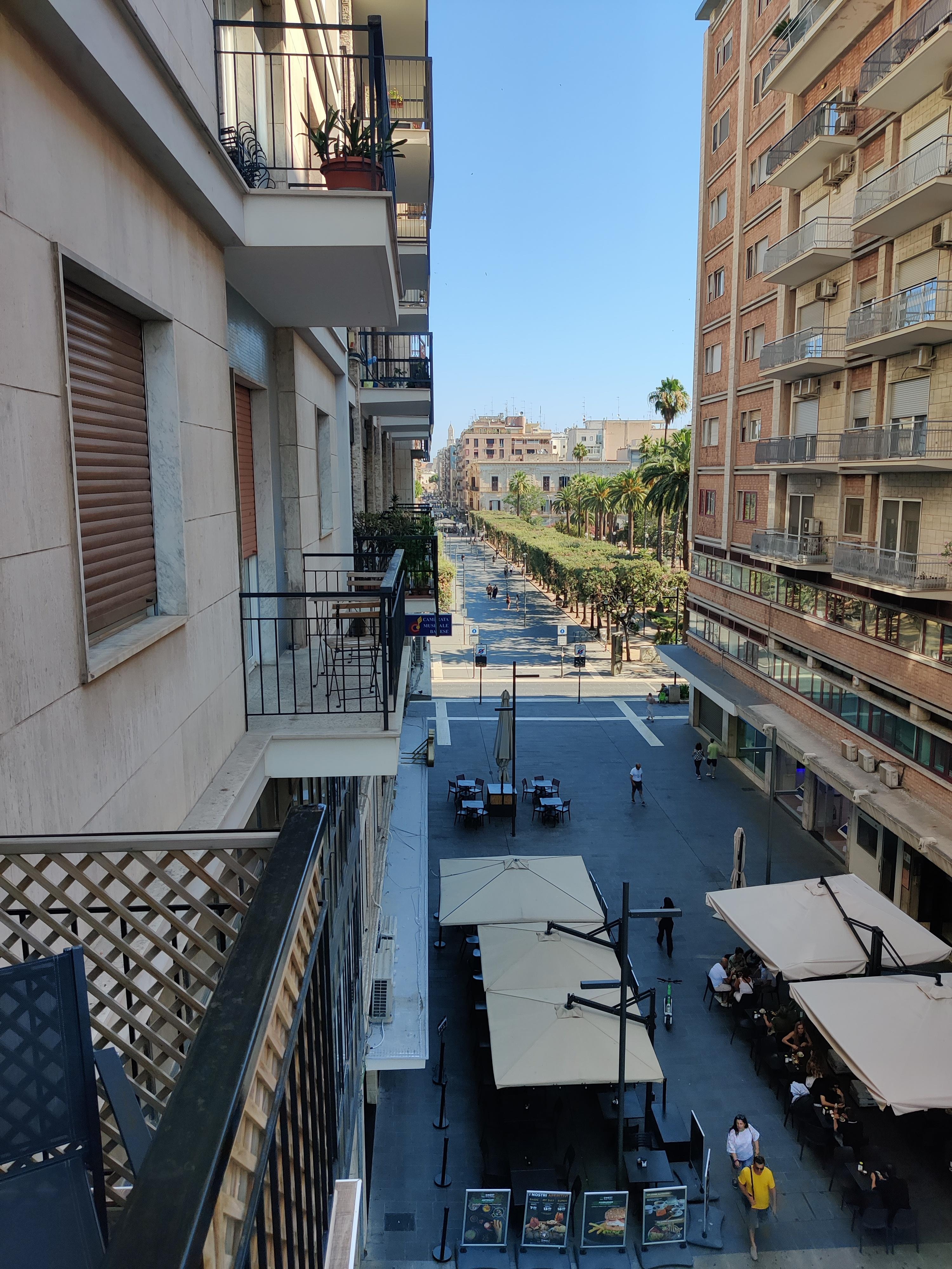 Utsikten från balkongen 