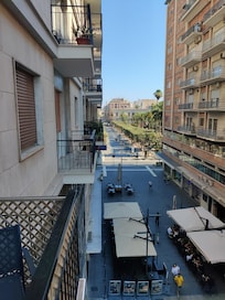 Utsikten från balkongen